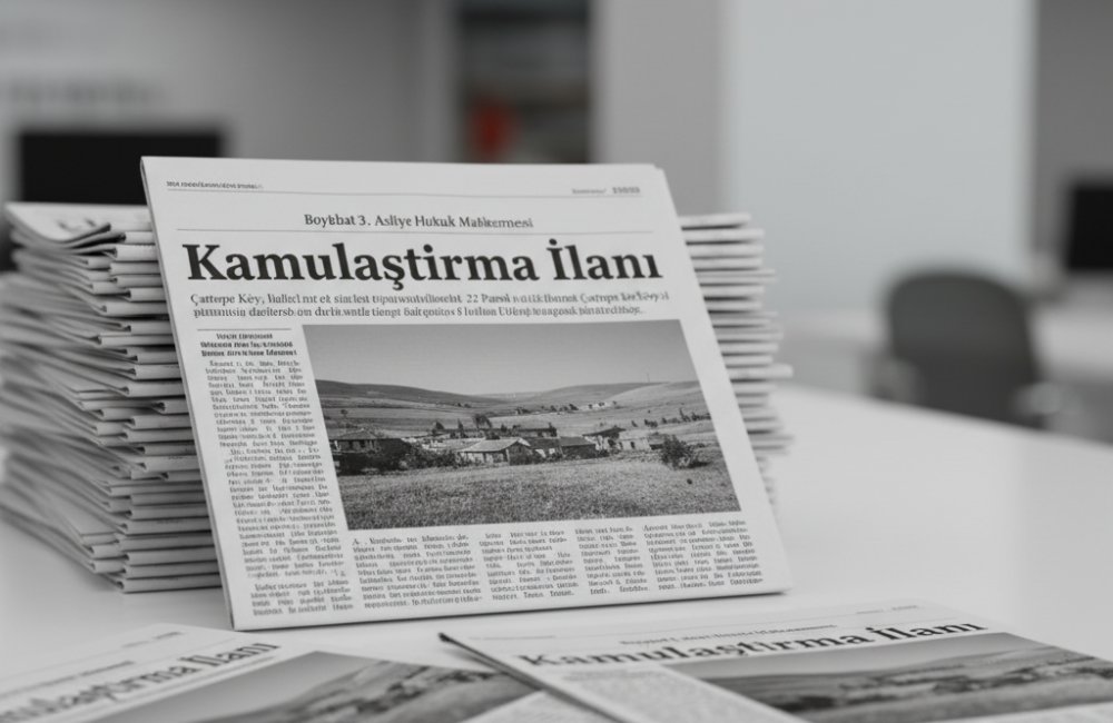 Boyabat 3. Asliye Hukuk Mahkemesi'nden Kamulaştırma İlanı: Çattepe Köyü'nde 22 Parsel İçin Duruşma 6 Temmuz 2026'da