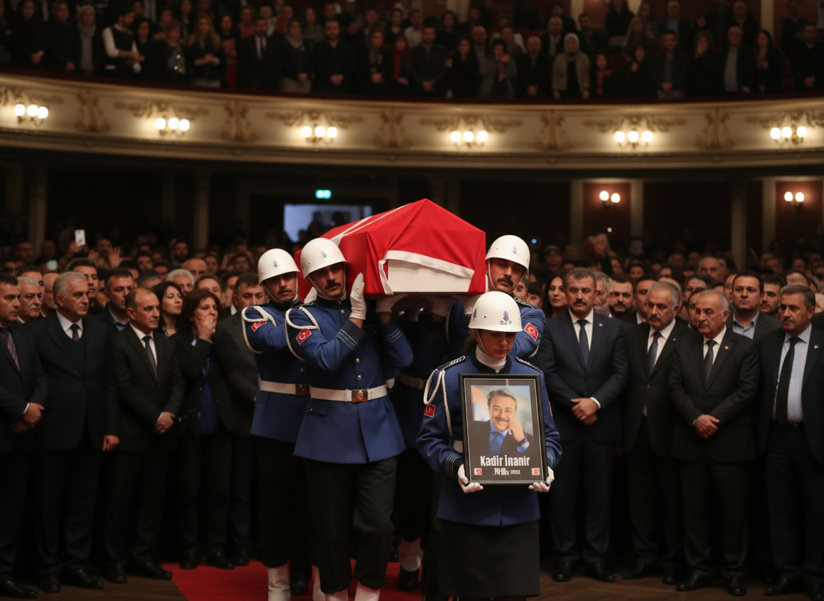 Kadir İnanır Son Yolculuğuna Uğurlanıyor