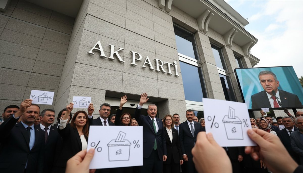 AK Parti'den Ara Seçim Mesajı: Milletimiz Cevabını Sandıkta Verdi, Yüzde 62
