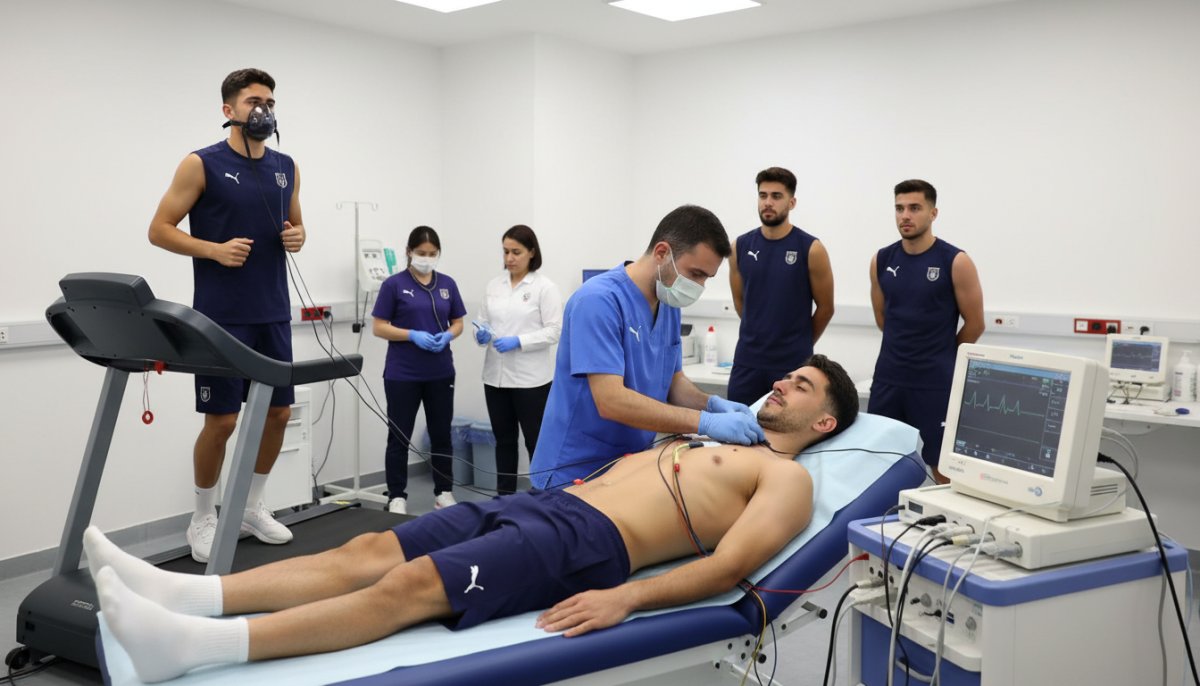 RAMS Başakşehir'de Oyuncular Sağlık Kontrolünden Geçti