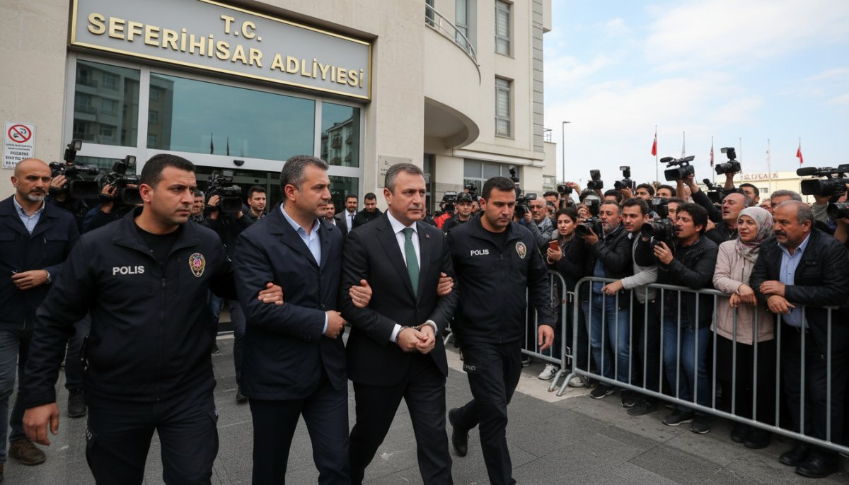 CHP'li Balçova Belediye Başkanı Onur Yiğit Hakim Karşısında