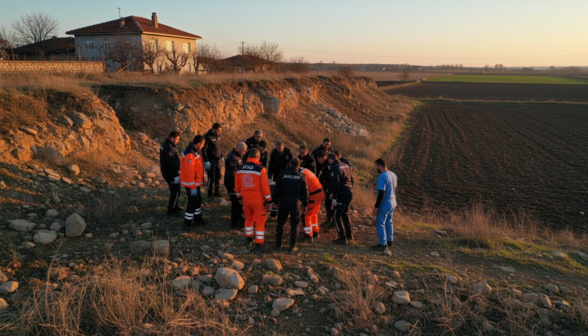 Samsun Yakakent'te Yamaçtan Yuvarlanan Şükrü Ünlütürk Öldü