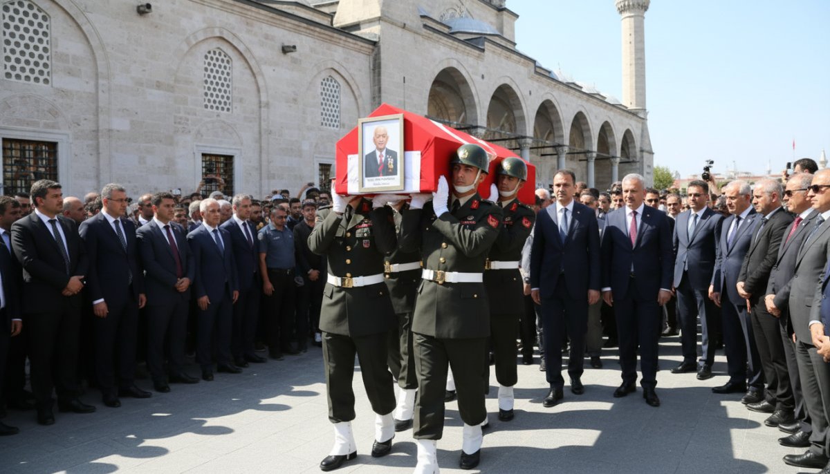 Kıbrıs Gazisi Cemil Müderrisoğlu Düzce'de Uğurlandı