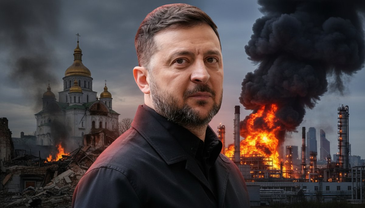 Zelenskiy'den Putin'e Sert Uyarı: Ukrayna Yanıyorsa, Moskova da Yanacak