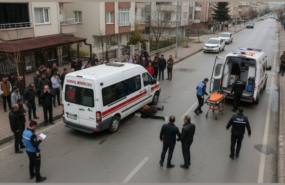 Kırklareli'nde feci kaza: Servis minibüsünün çarptığı 73 yaşındaki Fatma Yılmaz hayatını kaybetti