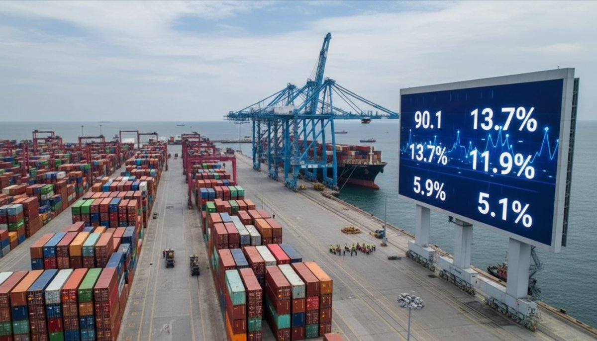 TÜİK Nisan ayı dış ticaret verilerini açıkladı: Dış ticaret haddi 90,1'e yükseldi, ihracat birim değer endeksi %13,7 arttı