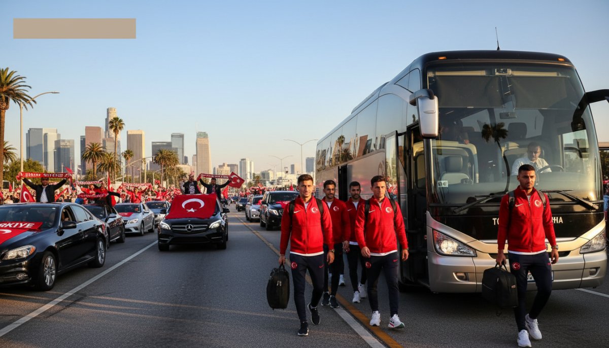 Dünya Kupası'nda Son Viraj: Milliler ABD Maçı İçin Los Angeles'ta