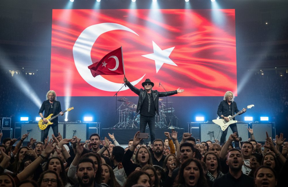 Scorpions 33 Yıl Sonra Aynı Stadyumda Tarihi Yeniden Yazdı