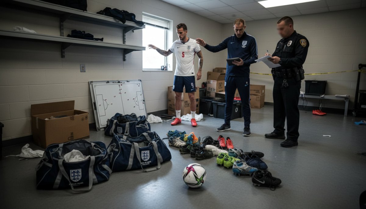 İngiltere Milli Futbol Takımı'na Hırsızlık Şoku - Malzemeleri Çalındı