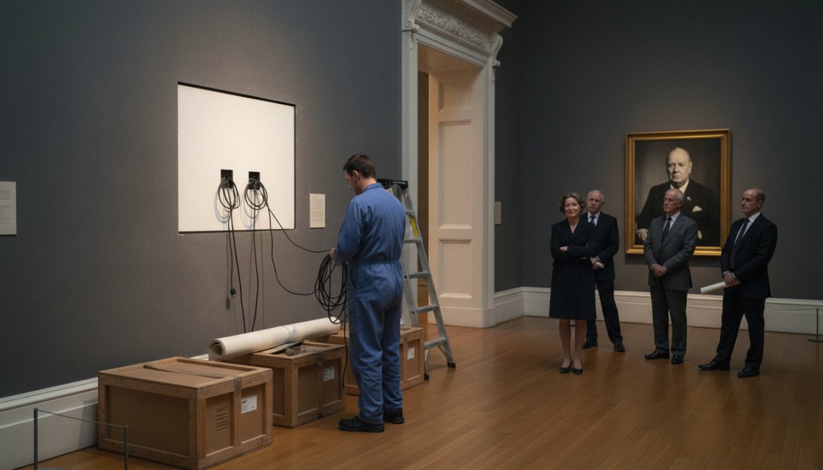 Churchill Videosu National Portrait Gallery'den Kaldırıldı