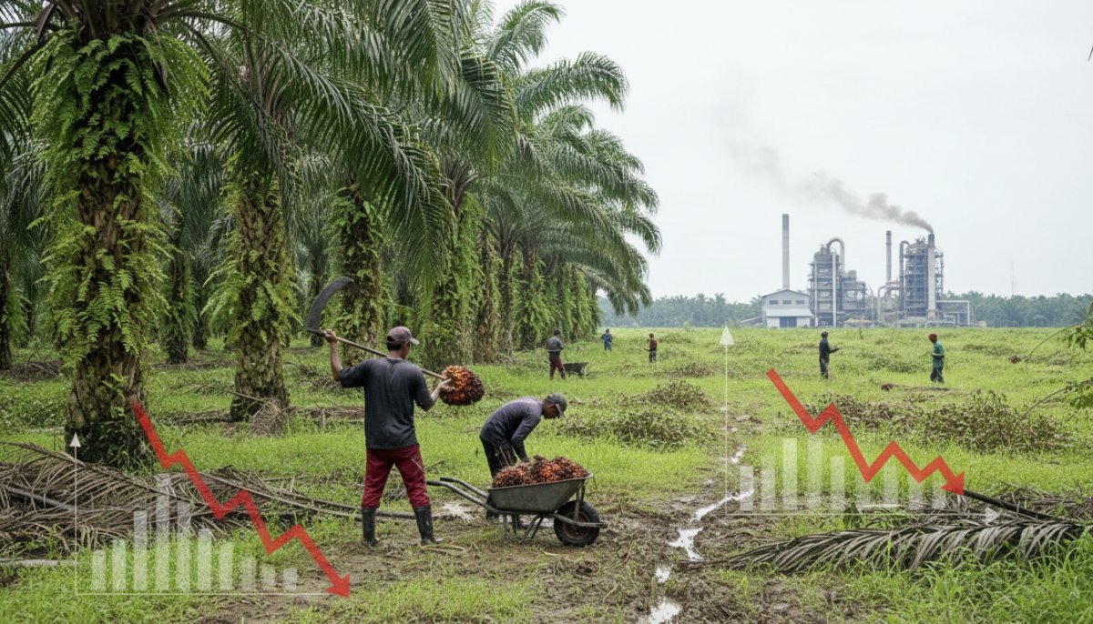 Palm Yağı Fiyatlarında Sert Düşüş: Petrol ve Soya Yağı Baskısı