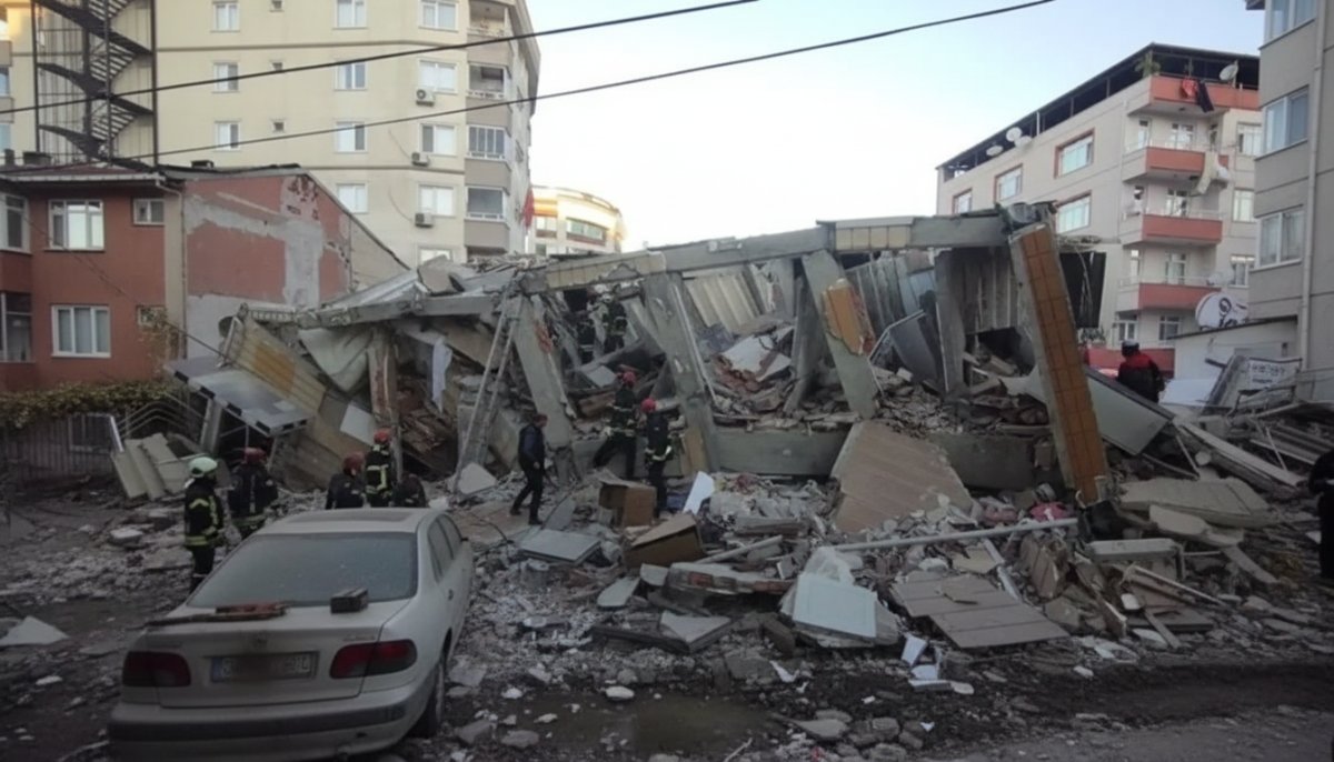 Gebze'deki Bina Çökmesi Nihai Raporu Savcılığa Sunuldu