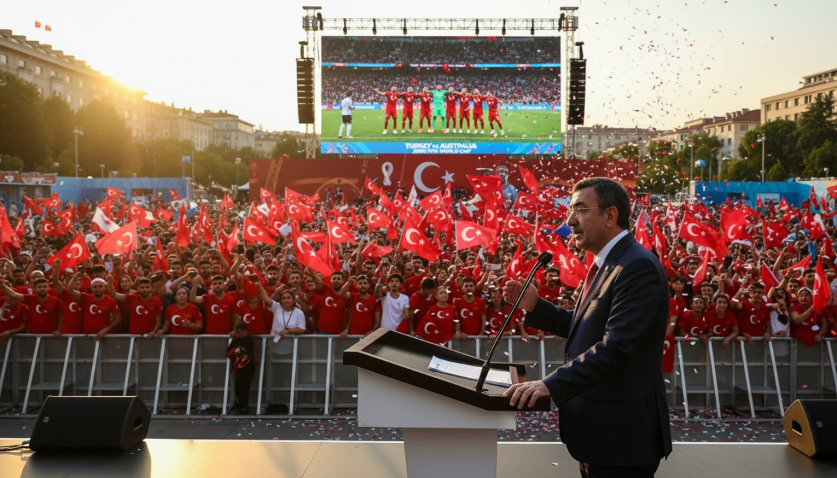 Cumhurbaşkanı Yardımcısı Yılmaz'dan A Milli Takım'a Dünya Kupası'nda Başarı Mesajı
