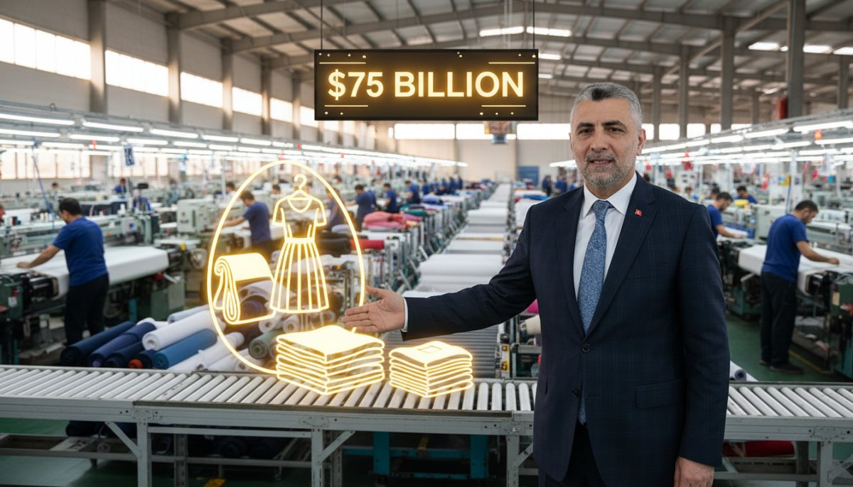 Bakan Bolat: Tekstil ve Hazır Giyim Sektörü 75 Milyar Dolar