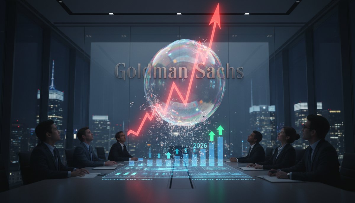 Goldman Sachs'tan kritik uyarı: Hisse senedi balonu dot-com dönemini geride bıraktı