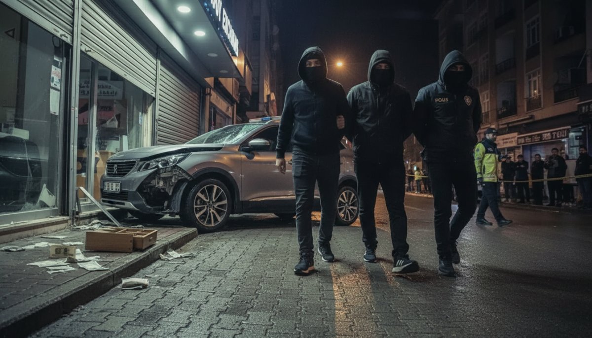Adana'da ciple döviz bürosuna film gibi soygun: 16 bin dolar çalındı, 3 tutuklama