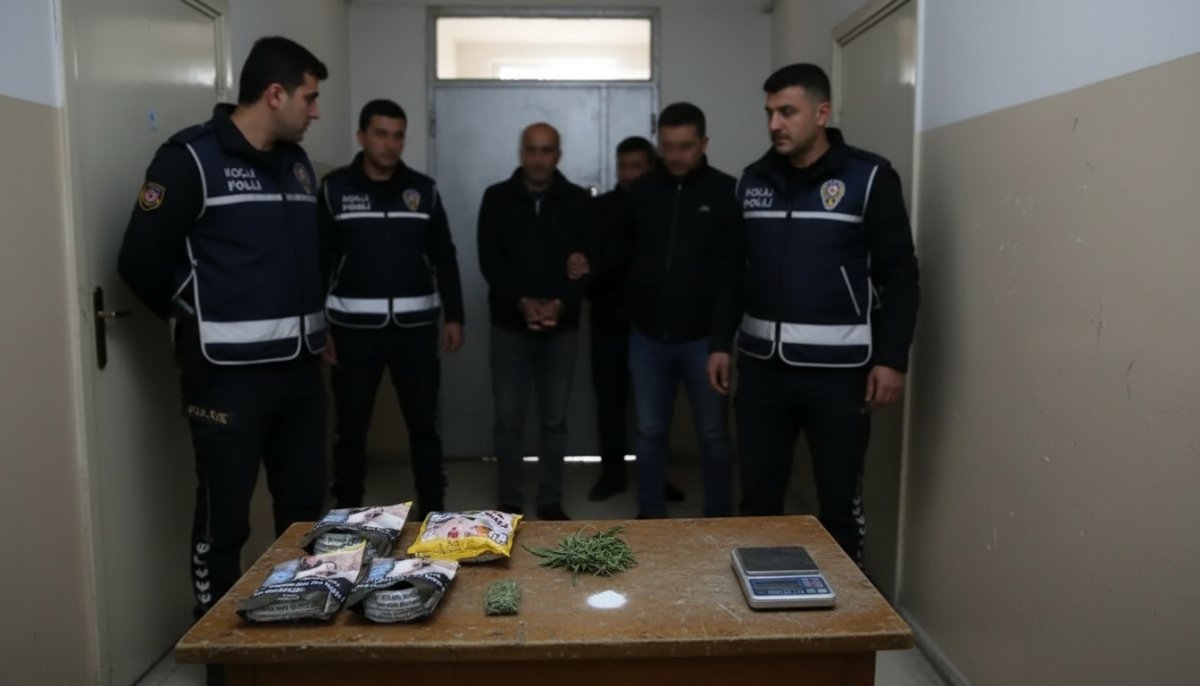 Kocaeli'de Uyuşturucu Operasyonunda 5 Kişi Tutuklandı