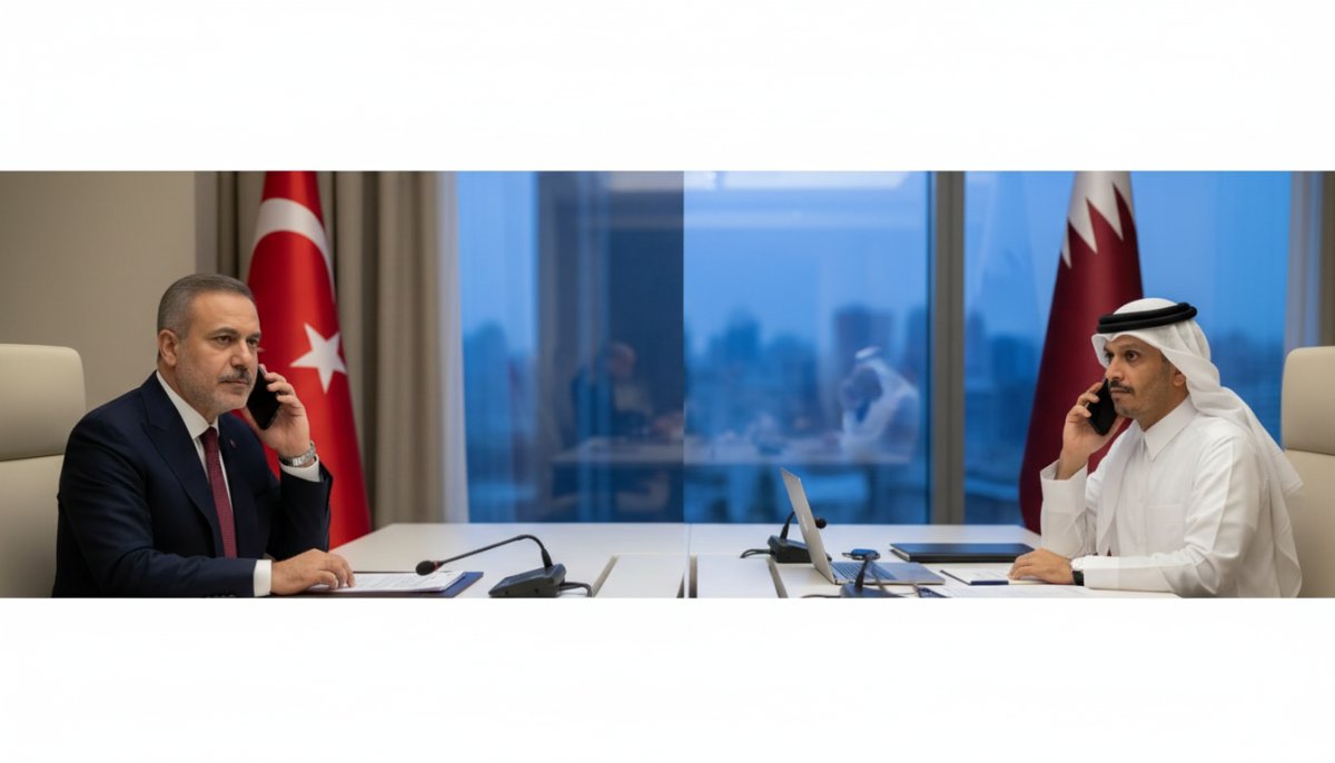 Dışişleri Bakanı Fidan, Katar Başbakanı ile telefonda görüştü