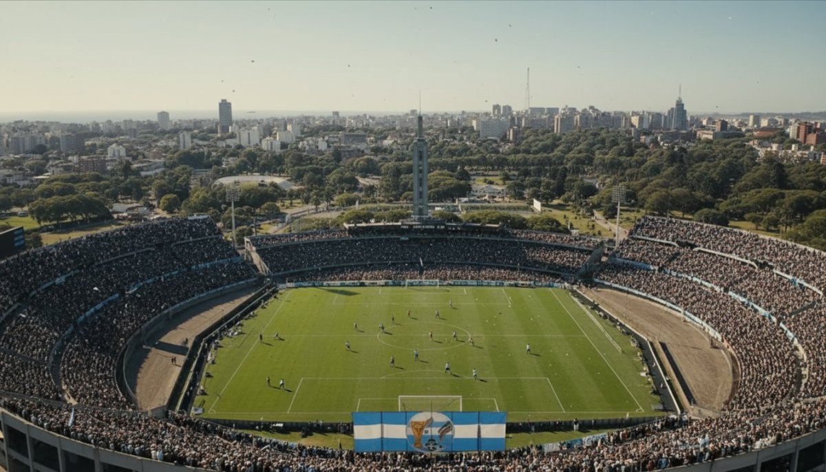 İlk FIFA Dünya Kupası Finali Uruguay'da Estadio Centenario'da Oynandı