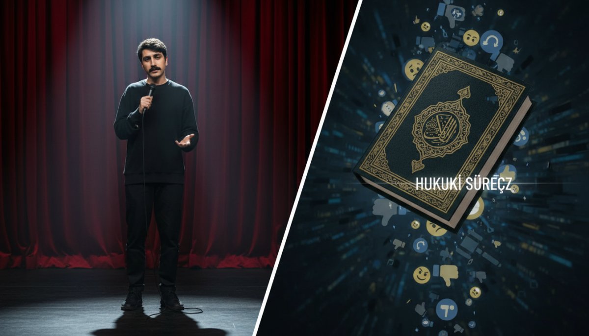 Komedyen Deniz Göktaş'ın Kur'an-ı Kerim Sözleri Tepki Çekti