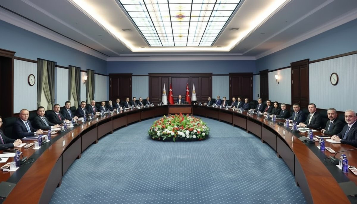 AK Parti MYK toplantısı Erdoğan başkanlığında başladı