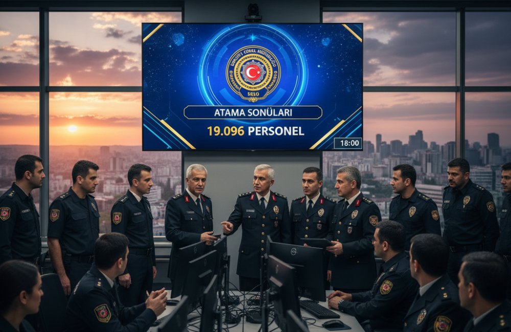EGM'de Dev Atama: 19 Bin 96 Personelin Yeni Görev Yeri Bugün Açıklanıyor