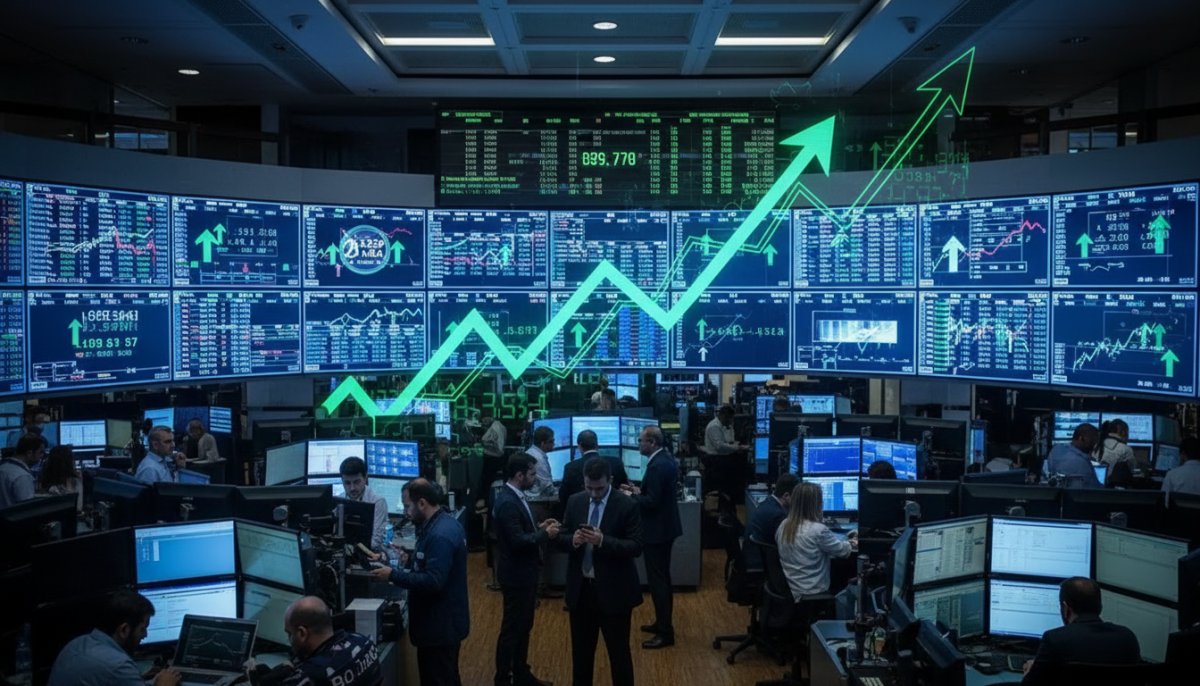 BIST 100 Endeksi Günün İlk Yarısında Yükseldi