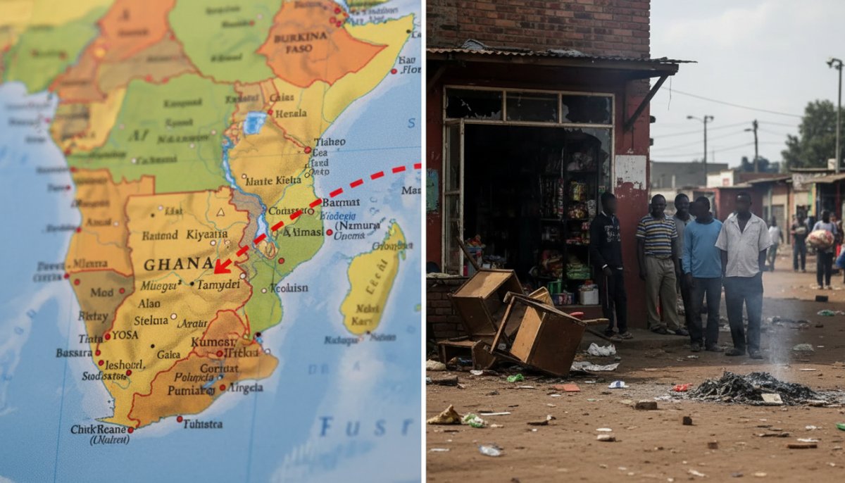 Gana’dan Vatandaşlarına Güney Afrika’ya Zorunlu Olmayan Seyahatlerden Kaçınma Çağrısı