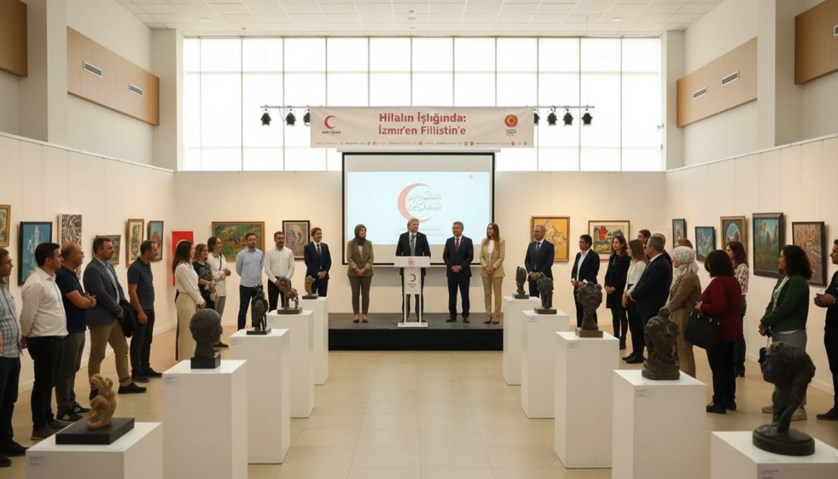 Hilal'in Işığında İzmir'den Filistin'e: 35 Sanatçıdan Anlamlı Dayanışma