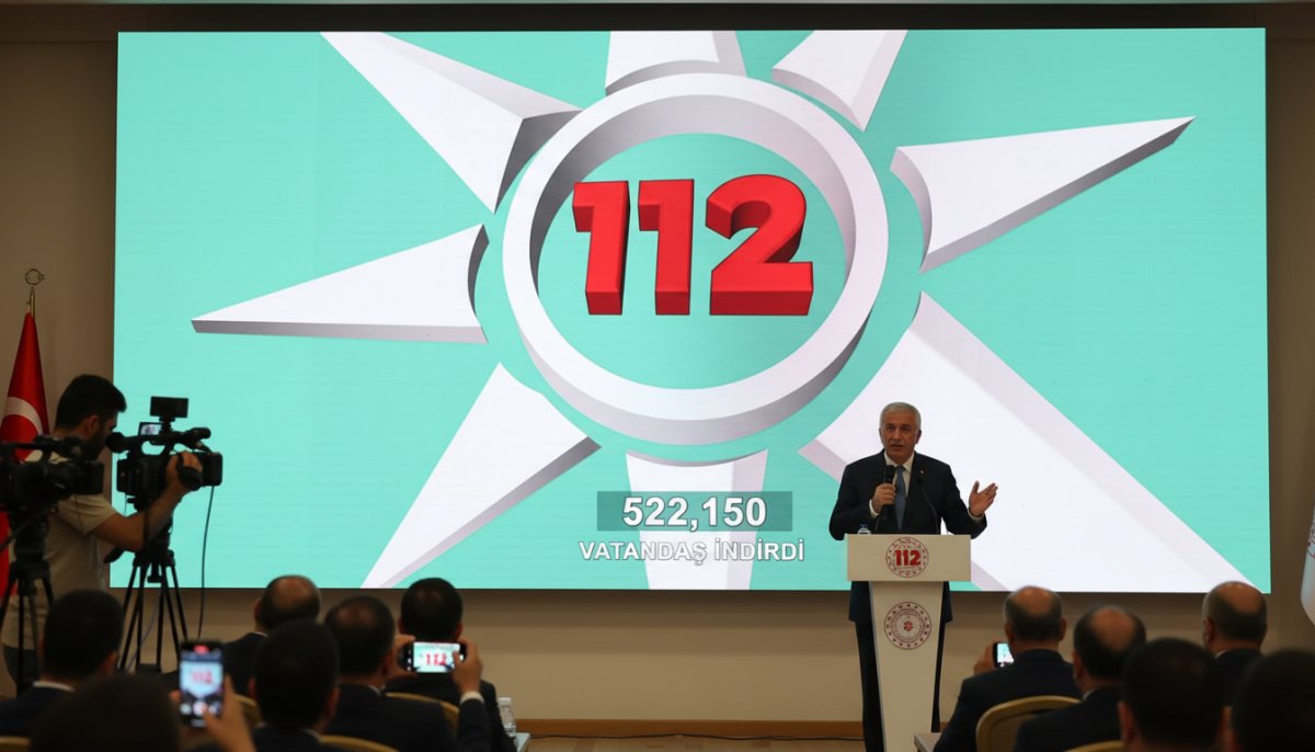 Bakan Çiftçi: HAYAT 112 Acil Uygulamasını İndiren Vatandaş Sayısı 522 Bin 150'ye Ulaştı