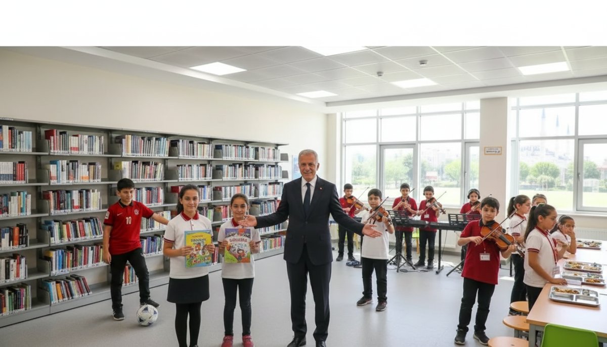 Vali Davut Gül'ün Çocuklara Dev Projesi: 3 Yılda 7,3 Milyon Kitap ve 2.700 Spor Kulübü