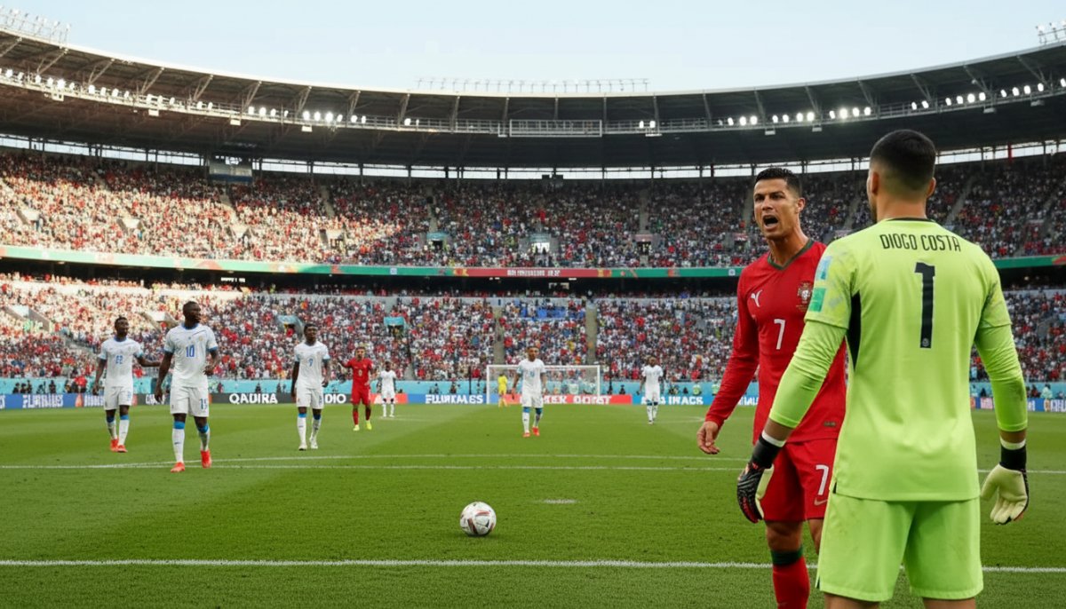 Portekiz sürpriz beraberlikle sarsıldı, Ronaldo çıldırdı!