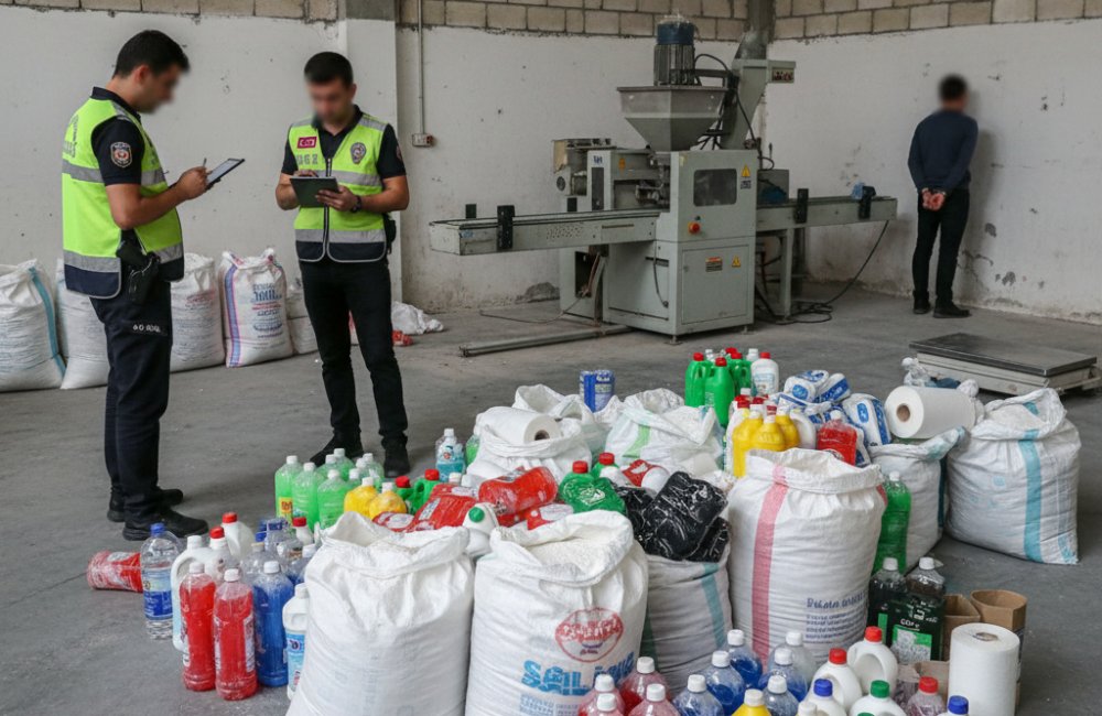 Ankara'da Kaçak Deterjan Operasyonu: 3 Ton Sahte Malzeme Ele Geçirildi, 1 Şüpheli Gözaltında