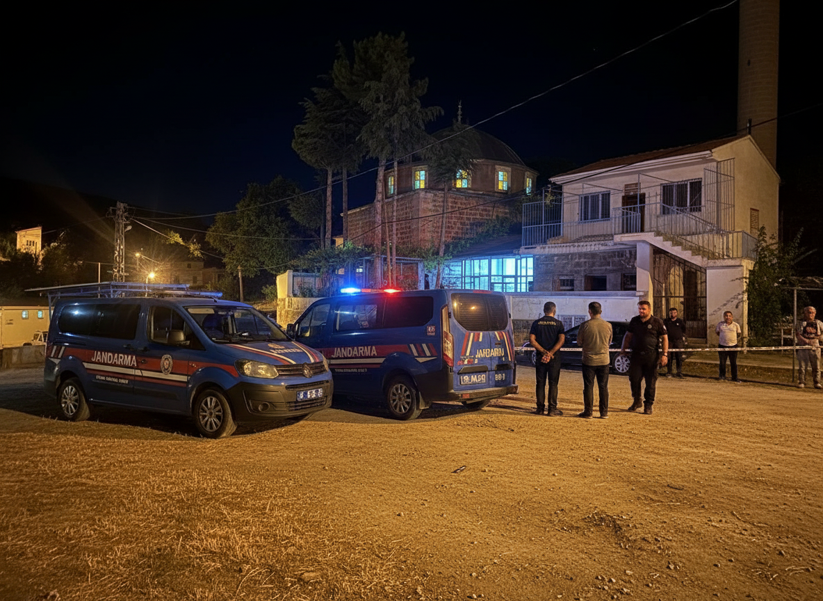 Kayseri'de Cami Avlusunda Bıçaklı Saldırıda 2 Kişi Öldü
