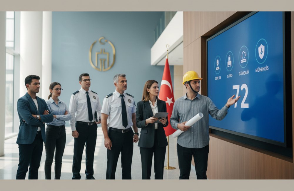 72 Destek, Büro, Güvenlik ve Mühendis Alımı Kültür Bakanlığı
