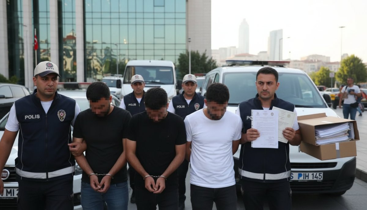 Sahte Belgelerle İkamet İzni Operasyonu: 64 Şüpheli Gözaltında