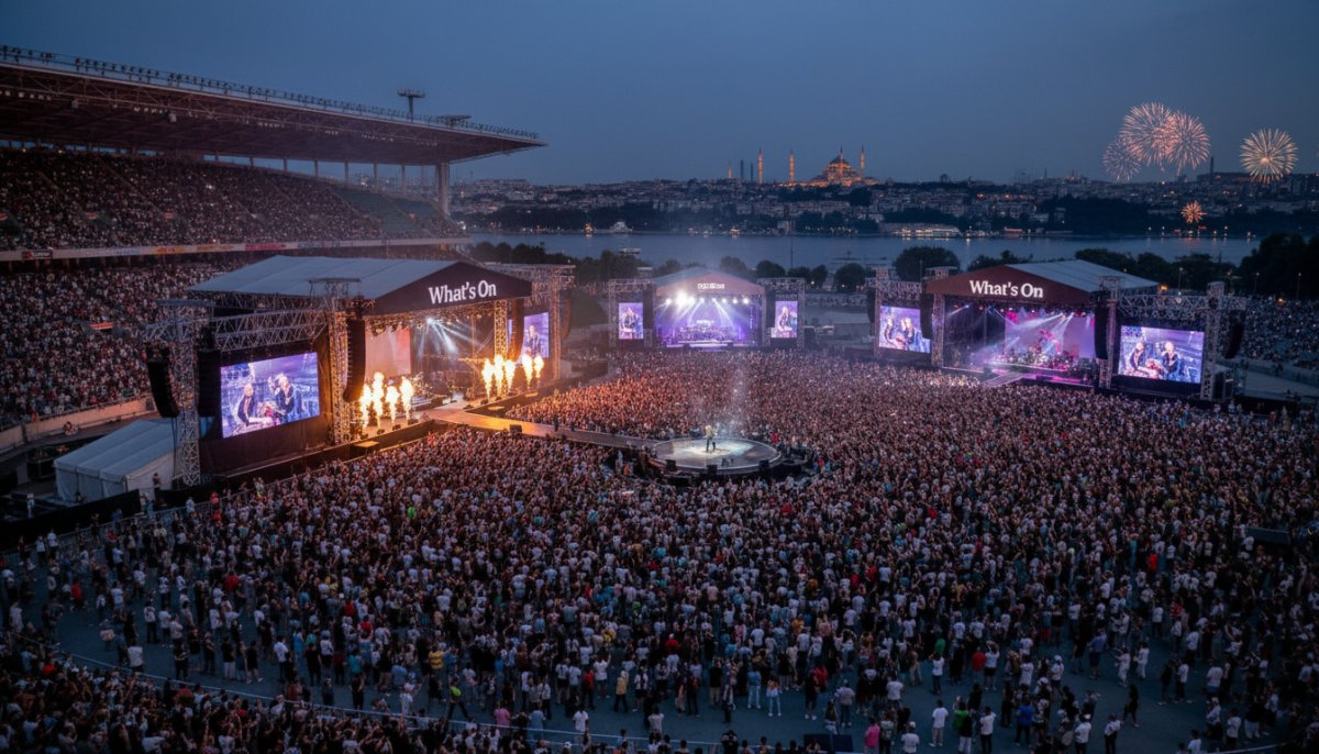 İstanbul 2026 Yazında Müzik Starlarını Ağırlayacak