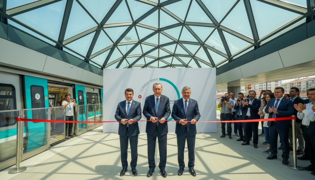 Türkiye’nin en uzun metro ring hattının son halkası tamamlandı