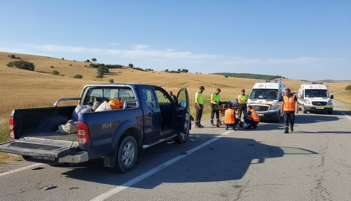 Niğde'de Feci Kaza: Hafif Ticari Araç ile Kamyonet Çarpıştı, 6 Yaralı