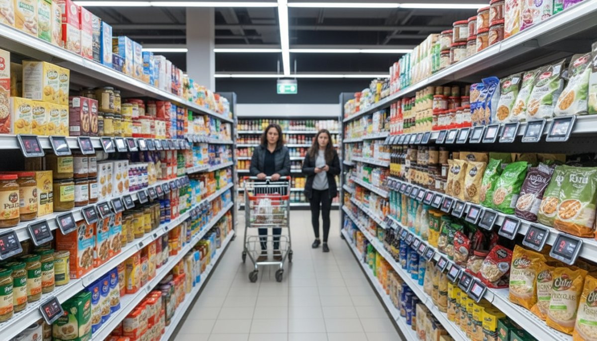 Zincir Marketlerde Elektronik Raf Etiketi: Saatlik Zam Dönemi Başlıyor