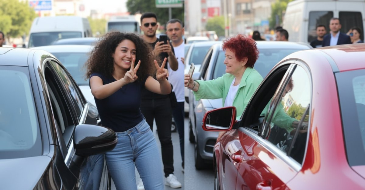 Selda Bağcan Trafikte Hayranını Kırmadı: O Anlar Kamerada