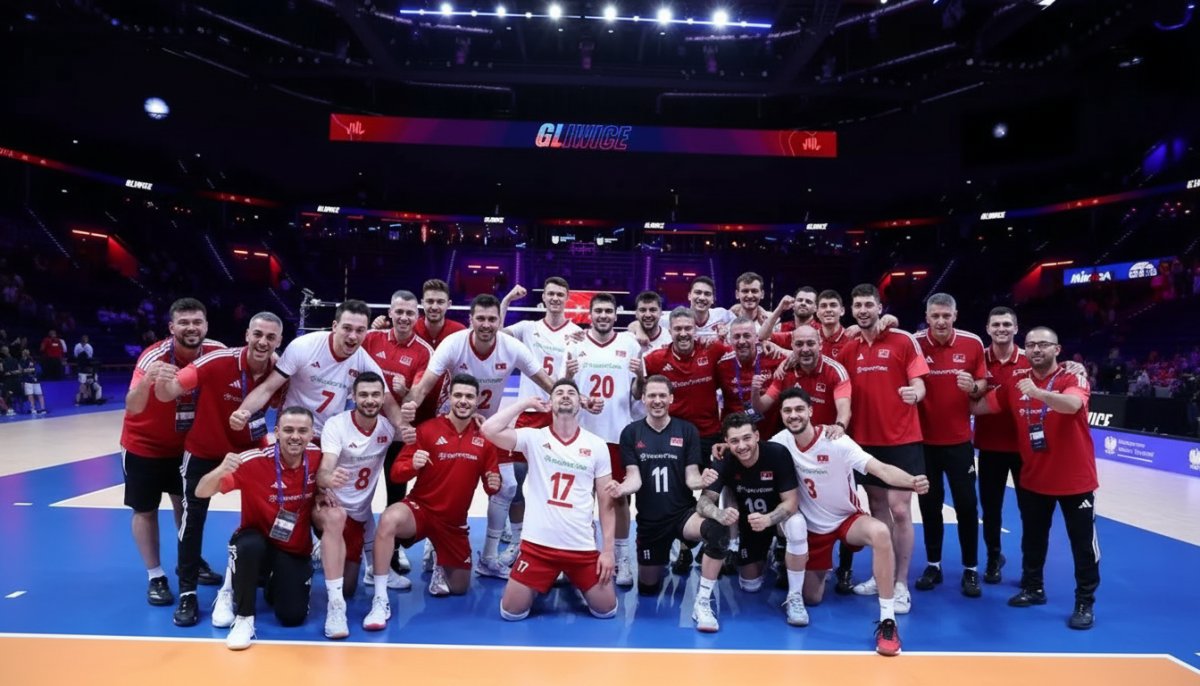 A Milli Erkek Voleybol Takımı Çin'i 3-0 Yendi VNL 2026