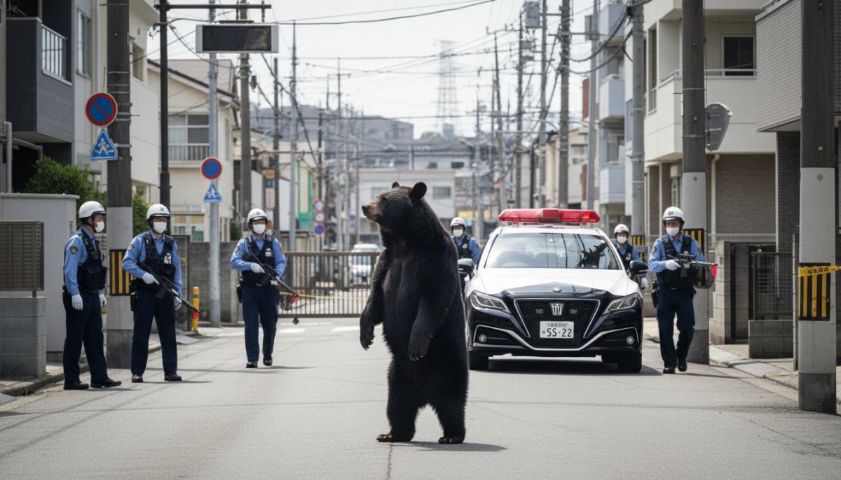 Japonya'da Ayı Alarmı: Utsunomiya'da Okullar Kapatıldı