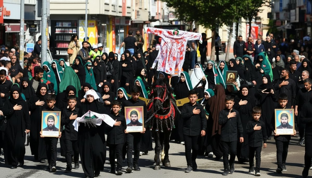 Kars'ta Matem Günü: Kerbela Şehitleri Dualarla Anıldı