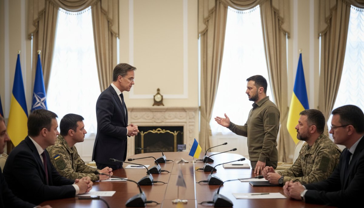 NATO’dan Ukrayna’ya Kritik Ziyaret: Mark Rutte Kiev’de Zelenski ile Görüşecek