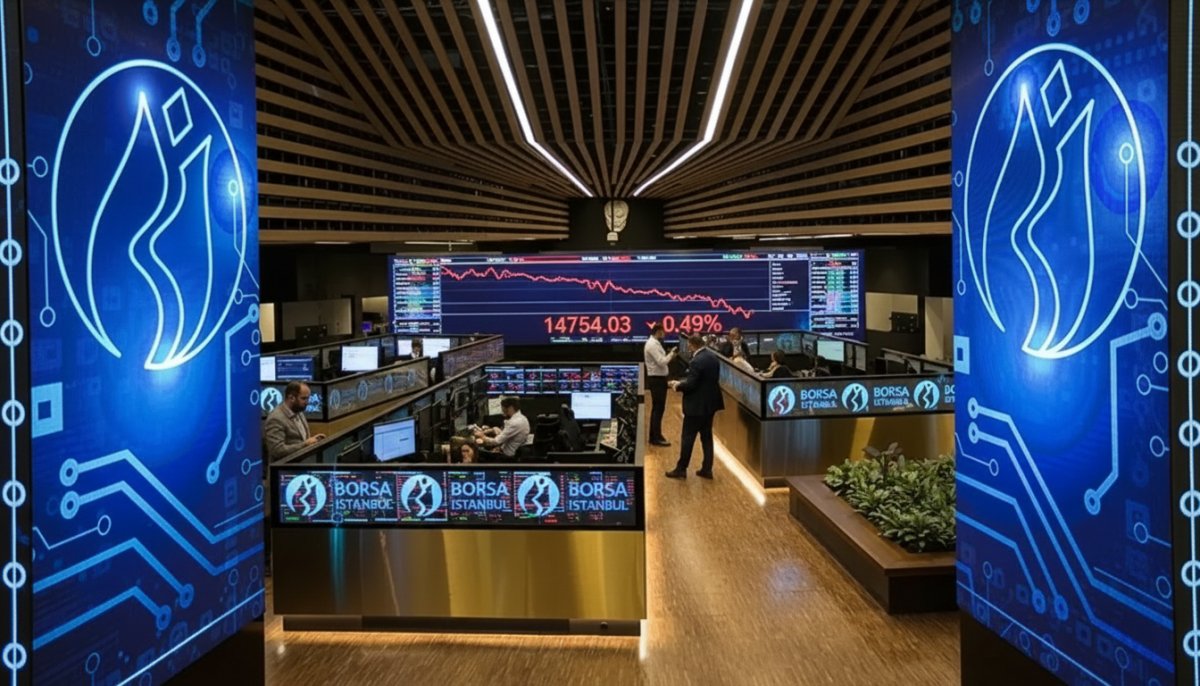 BIST 100 günün ilk yarısında yüzde 0,49 düşüşle 14.754 puana geriledi