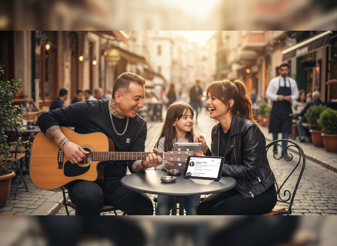 Ezgi Mola, Tarkan'ın Gitaristi Can Şengün'e Gönlünü Kaptırdı