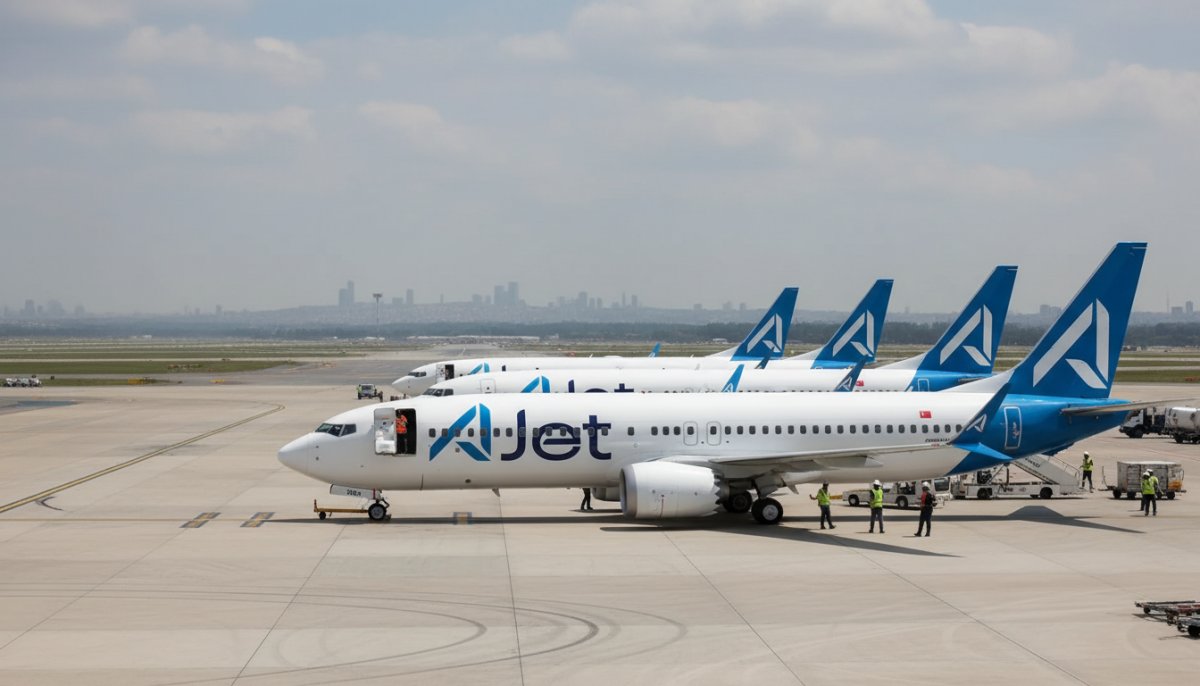 AJet filosuna 10 günde 4 yeni Boeing 737 MAX uçağı katıldı