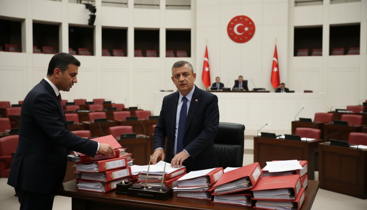 Özgür Özel ve 11 Milletvekilinin Dokunulmazlık Dosyası TBMM'ye Sunuldu