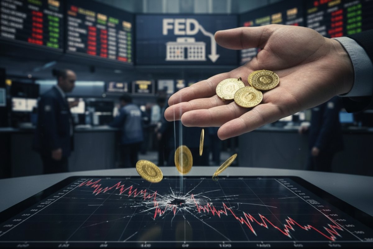 Fed Faiz Kararı Sonrası Altın Fiyatları Çakıldı: Ons ve Gram Altında Sert Düşüş